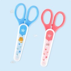 오 해피데이 안전 가위 안전캡가위 유치원가위 어린이안전가위, 단품(랜덤)