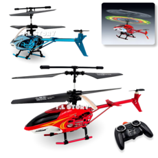 무선조종 RC 헬리콥터 비행기 BF-121-5A LED 무선 헬기 rc 드론 어린이 선물 입문용 초보용, 블루, 1개
