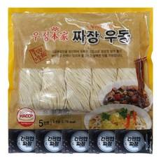 우정본가 짜장면 생면 1kg 5인분 소스 5인분, 2세트