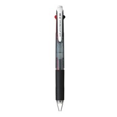 유니 제트스트림 3색볼펜 0.7mm, 블랙, 1개