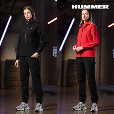 HUMMER 26SS 여성 우븐테크 트랙수트 셋업 2종