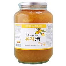 고흥 유자로 담은 유자청 2kg/유자차/고흥유자, 2kg, 1개입, 1개