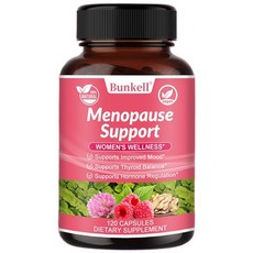 여성 갱년기 보조제 - 에스트로겐 식은땀 안면 홍조의 균형을 맞추는 데 적합합니다 폐경 증상 완화 - 블랙 코호시와 체이스트베리 안젤리카를 혼합하여 갱년기 증상을 완화합니다., 60캡슐, 1개, 60정