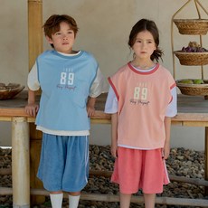 로이KC 89아웃나시(2XL~3XL)<br><스카이/코랄><br>*2XL~3XL*