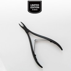 샤이니 프리미엄 블랙 스완 리미티드 에디션 큐티클 네일니퍼, 1개, 블랙 4.5mm 1개, 블랙 4.5mm