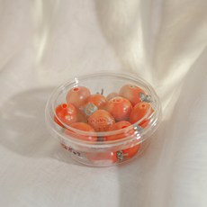 민무늬 빙수용기 원형용기 샐러드 볼 도시락통 8온스 25개입, 1개