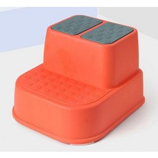 유아 어린이 세면대 화장실 1단 2단 발디딤대 발받침대 디딤의자, 발디딤대 2단 노랑