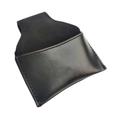 인조가죽 당구 큐 초크 홀더 가방 당구 스누커 초크 액세서리, Black, 1개