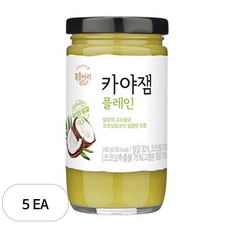 복음자리 카야잼 플레인, 240g, 5개