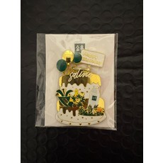 金典 牛奶 生日冰箱貼 鋅合金, 如圖所示