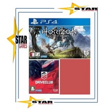 [중고 우체국택배] PS4 호라이즌제로던 + 드라이브클럽 합본 [정식발매 한글판] 플스4 플레이스테이션4 실물CD