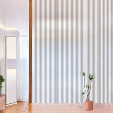 Poplar Tree 물로만 부착가능한 초간편 열차단 무점착 유리장 시트지 셀프 장착 가능
