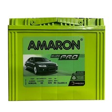 AMARON 愛馬龍 汽車電瓶 65B24L 銀合金加強版, 1個, 愛馬龍-65B24L, 1