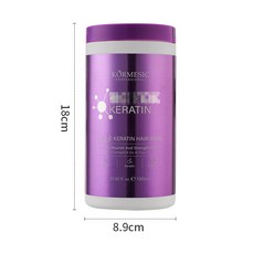 KORMESIC 專業角蛋白髮膜 1000ml 損傷乾燥髮質修護, 1個, 售，購買即默認免責聲明且承責任]