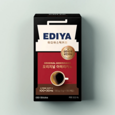 이디야 아메리카노 오리지널 원두커피스틱, 1g, 130개입, 1박스