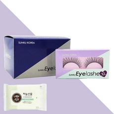 선구 가속눈썹 XL 10개(+하늘선물 물티슈 10매), 10개