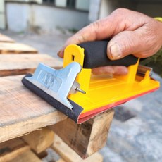 수동 사포 홀더 핸드 샌더기 목공 철물 DIY, 1개, 기본1