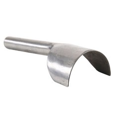 shangren DIY 벨트 가죽 공예 쿼터 라운드/하프 라운드 커터 펀치 도구 10mm/15mm/20mm/25mm/30mm/35mm/40mm/45mm/50mm 옵션, 스틸, 실버, 1개