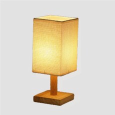 무선조명 빈티지 사각 탁상 스탠드 조명 강템, 1개