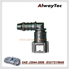 ALWAYTEC-자동차 연료 라인 호스 퀵 릴리스 커넥터 차량 파이프 용 금속 아님 자동차 플라스틱 접합, 05 7.89mm-ID8-90-3PCS