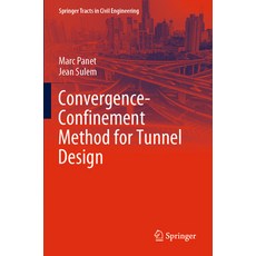 (영문도서) Convergence-Confinement Method for Tunnel Design Paperback, Springer, English, 9783030931957