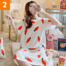 아멜리 캐릭터 임부복 임산부 원피스 잠옷 빅사이즈 파자마