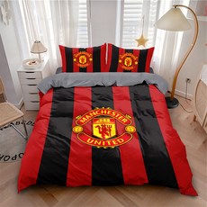 맨체스터 유나이티드 FC 이불 배게 커버 세트 싱글 더블 - Manchester United Duvet Cover Set