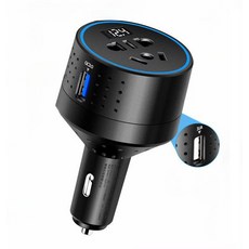 차량 소켓 220v 인버터 시거잭 멀티 플러그 소캣 B_24V 업그레이드 QC3.0 고속충전, 1개