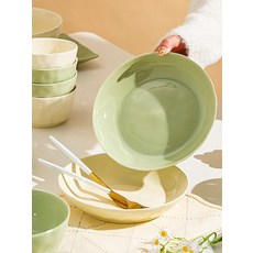 도자기그릇세트 고급스러운 신혼식기세트 4인식기 도자기접시 한식기세트 주방식기 선물용, 1개, 동일 구성, 작은 숟가락 10개