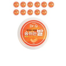 거칠고 건조하고 각질있는 발에 좋은 풋 크림 12개입, 12개