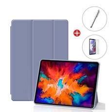 레노버 샤오신패드11 2025년 케이스 커버 (터치펜/필름), 라벤더, 1개