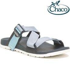 Chaco Lowdown Slide 女款 休閒拖鞋 CH-LSW01 HJ22 天際灰藍 零碼特價, US 6