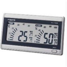 SATO 디지털 온도 습도측정기 PC-7700II, 1개