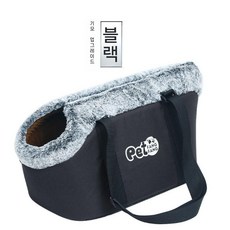 강아지 이동장 숄더백 손잡이 통기성 여름 가을 산책, S (3kg 미만), 122개, 네이비 (벨벳)