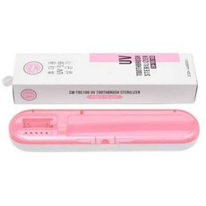 칫솔살균기 휴대용 칫솔무선살균기 이동형 분홍 휴대용칫솔소독기 23599EA 1(PC), 모델명, 상세 설명 참조