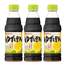 미츠칸 유자 폰즈, 360ml, 3개