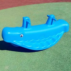 아기시소 시소놀이 미니시소 레드 소형 플라스틱시소 조카선물, 1개, 블루