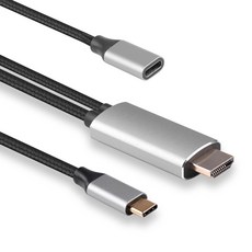 넥스트유 4k 타입 HDMI 2.0 PD 미러링케이블 NEXT-2246CHPD