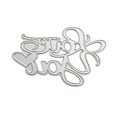 러브 유 메탈 커팅 다이 스텐실 DIY 스크랩북 앨범 스탬프 종이 카드 엠보