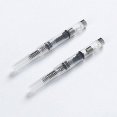 만년필 컨버터 리필 국제규격 중국 호환 2.6mm 3.4mm 입문용 캘리그라피 저가형 병, 02컨버터-3.4mm