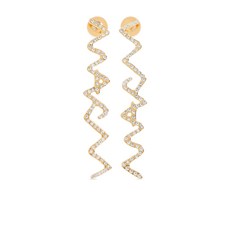 마르니 로고 드롭 이어링