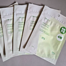 식물나라 어린녹차 촉촉 진정 토너 패드, 15개, 4매입