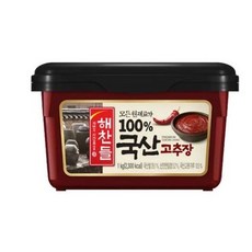 CJ/해찬들 모든 원재료가 100퍼센트 국산고추장 1kg-, 1kg, 1개