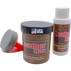 가죽 최대 재도장 복원 키트/클리너/색상 복원제/스펀지 도포기 (다크 브라운) (가죽 수리 키트) (비닐