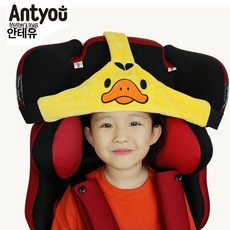 데이희 유아용목베개 유아용목배게 유모차베개 목쿠션, 자동차 좌석 수면 고정 옐로우