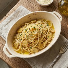 [파격사은품] LUCE 타원 그라탕기 오븐 그릇, 크림아이보리, 1개