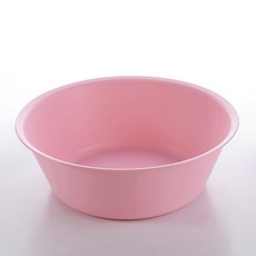 利客來 大號塑膠臉盆, 粉, 1個