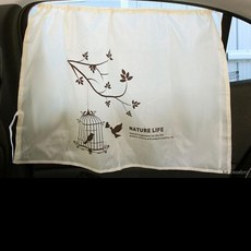 시민경제생활연구원(주) 2개세트구성 메이토쿠차량용커튼2P 단가인하 M10002A 커튼 차량커튼 햇빛가리개 선바이져 차량용, 에코트리블랙