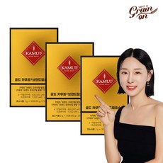 그레인온 골드카무트효소G 30포 3개, 90g