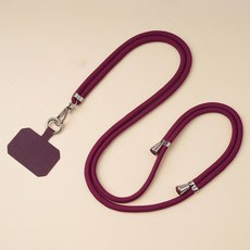 크로스바디 랜야드 휴대폰 범용 분실 가능 방지 조절 걸이 목걸이 로프 클립 스트랩, 폴리에스테르, 기타